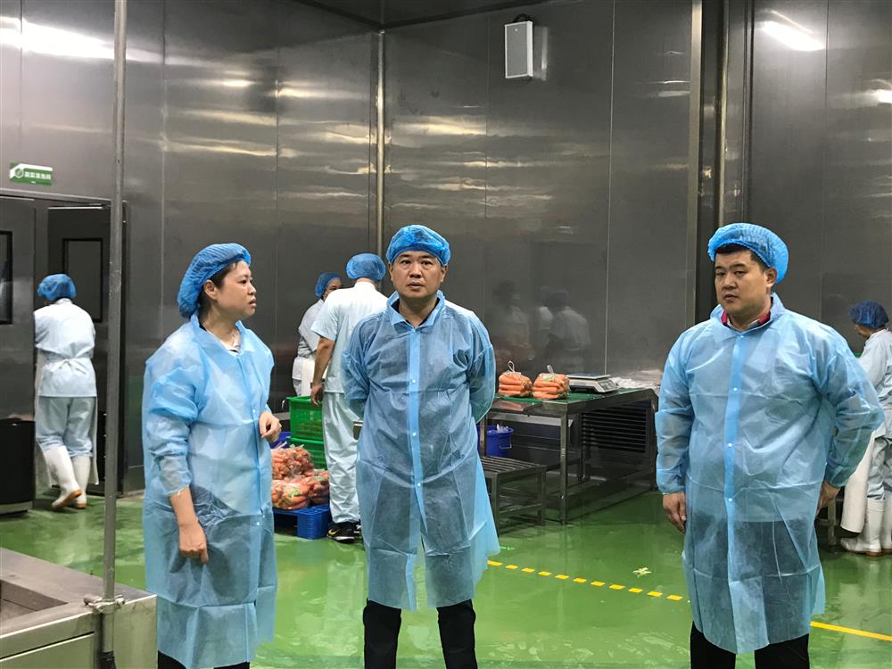 济南点点体育在线登录入口集团纪委书记卢刚赴金德利集团食品产业园调研